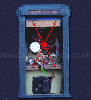 minature tardis prop